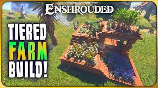 Enshrouded - TIERED Farm Build