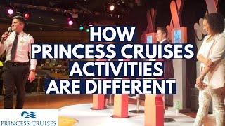 How Princess Cruises Activities are Different Explained by a Cruise Director