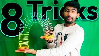 Learn Advance Slinky Spring Tricks In 10 Minutes   @ShubhSkill