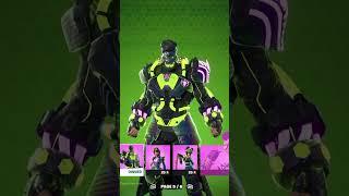 Unlocking all SUPER *NEON HAZARD* STYLES in Fortnite #shorts #fortnite