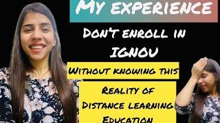 IGNOU My experience with IGNOU  Reality of distance learning  College Vidya  Online education