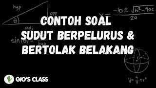 Contoh Soal Sudut Berpelurus Dan Bertolak Belakang