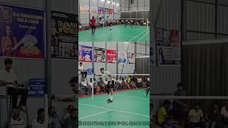 Ambili Special Backhand Smash#badminton #bwf #badmintondoubles #shorts