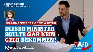 Dieser Minister sollte gar kein Geld bekommen