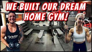 GARAGE GYM TOUR    CUSTOM BUILT DREAM HOME GYM