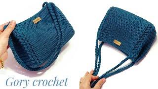 كروشيه شنطه سهله وبسيطه للمبتدئين Crochet bagtas rajutanBolsa de ganchilloСумка крючком