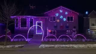 The Secret of Giving - The Best Christmas Light Show in Sylvan Lake AB