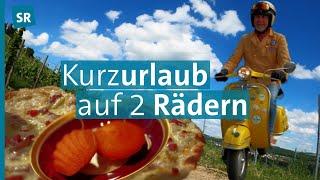 Tagesausflug mit der Vespa vom Saarland nach Luxemburg