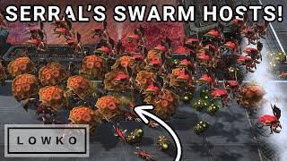 StarCraft 2 Serrals SWARM HOSTS vs Dreams MECH Best-of-3