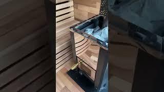 Home Sauna Room - Wood Outdoor Square Sauna Room