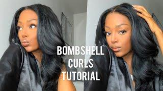 Bombshell Curls Tutorial  Big Sexy Curls