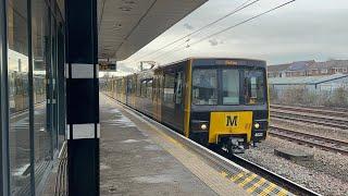 Tyne and Wear Metro - Metrocars 40324066 terminating at Pelaw 07042022