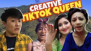 zalan - CREATIVE TIKTOK QUEEN  nikisha shrestha