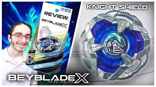 BLUE XTREME NEW BX-06 Knight Shield 3-80N BEYBLADE X Unboxing Review