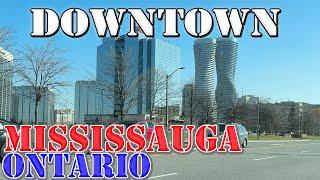 Mississauga - Ontario - Canada - 4K Downtown Drive