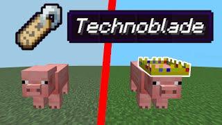 Minecrafts Tribute to Technoblade Technoblade Pig