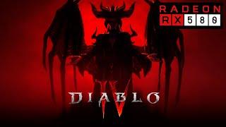 Diablo 4  RX 580 8GB  FullHD Ultra Settings 2023