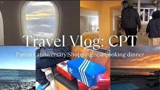 Travel Vlog CPTlong overdue vlog parents anniversary shopping️ spa appt‍️  cooking dinner