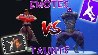 TF2 Taunts Vs Fortnite Emotes... So Similar