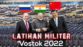 Latihan vostok 2022 melibatkan 50.000 tentara dari sekutu rusia. Tandingan NATO ? @jendraltempur