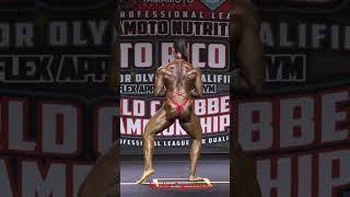 Women’s Bodybuilding Nadia Capotosto posing #shorts #fitness