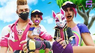 DRIFT & BEACH BOMBER have BABY TWINS....  Fortnite Film 