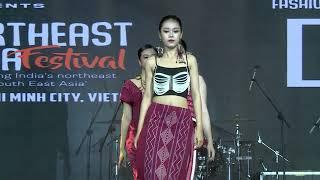 Fashion sequence by Designer Daisy Momin   North East India FestivalVietnam 2023