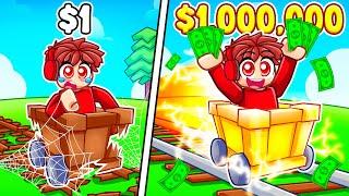 $1 Cart Ride vs $1000000 Cart Ride Roblox