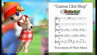 Mario Golf Advance Tour - “Custom Club Shop”  Transcription & Sheet Music