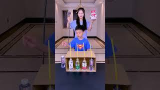 Guess Drink Based On Taste Challenge So Exciting Save It For Later   # Funnyfamily #Partygame