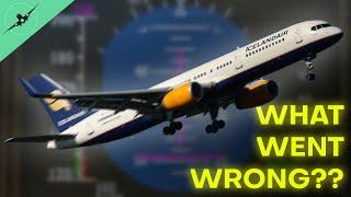 WHY did this plane DIVE just before landing?  Icelandair 315