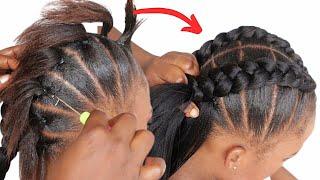  Easy Crochet Braids Hairstyle For Beginners  Two Crochet Braid Hairstyle  Nkemjeffrey