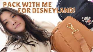 pack with me for disneyland only slightly chaotic...  solo mom + toddler trip march 2023