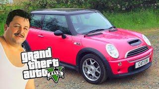 GTA 5 GERÇEK HAYAT  - DAYI ELİFE PEMBE MİNİ COOPER ALDI #57