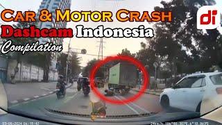 CAR & MOTOR CRASH DASHCAM INDONESIA COMPILATION JUNI1 2023