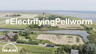 Reif für die Insel Nordseeinsel Pellworm nimmt den Elektrobus MAN Lion’s City E in Betrieb