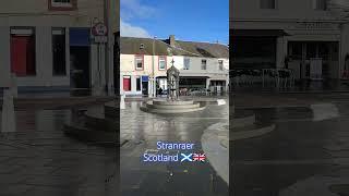 Stranraer Town Centre Scotland UK