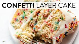 Confetti Birthday Cake  Sallys Baking Recipes