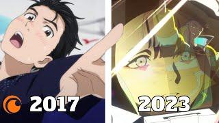 Every Crunchyroll Anime of the Year Winner 2017-2023