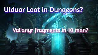 Valanyr fragments in 10 man? EPIC GEMS purchasable? #togc #classic #wotlk