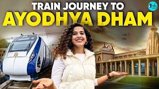 First Vande Bharat From Delhi To Ayodhya & The New Ayodhya Dham Railway Station  Curly Tales