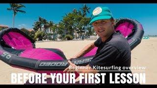 Video to watch before your first kitesurfing lesson Basic kitesurfing overview