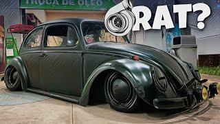 TURBINA DE HR SUSPENSÃO A AR E ESTILO PRÓPRIO FUSCA RAT 1961