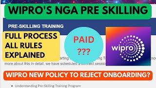 Wipros NGA Training  Full hiring process  Training mail #applynow