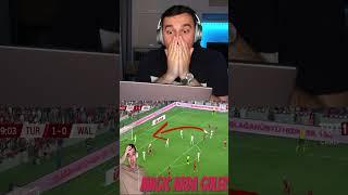 ARDA GULER SUPER GOAL VS WALES ITALIAN YOUTUBER GO CRAZY