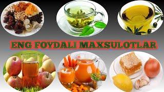 Eng foydali maxsulotlar