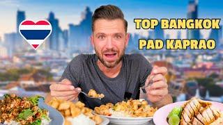7 TOP PAD KAPRAO IN BANGKOK  Must Try Thai Street Food