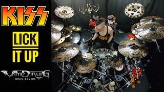 KISS - Lick It Up - drum cover Vampdarling