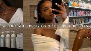 affordable showermaintenance routine  body care only using target products