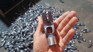 Manufacturing Process of Hammer In Small Indian Factory  Forging of Hammer